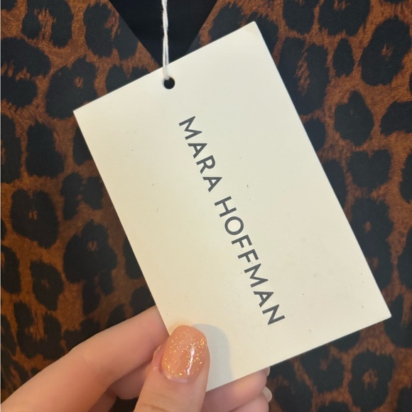 Mara Hoffmann Leopard Naliyah Maxi Dress 4 - Picture 4 of 7